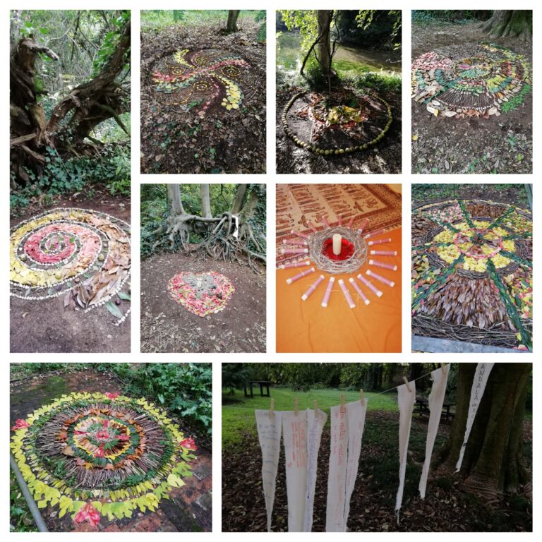 mandala nel bosco-1